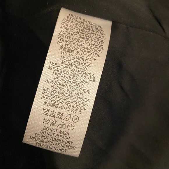 Free People green faux fur crop jacket S/P - Picture 16 of 16